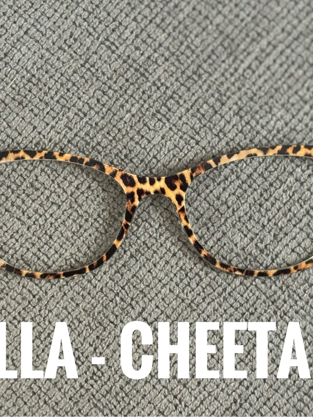 Pair Eyewear Custom Leopard Ella Toppers